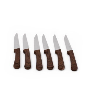 Al Saif Gallery Steel Knife Set, 6 Pieces - Brown product image 2