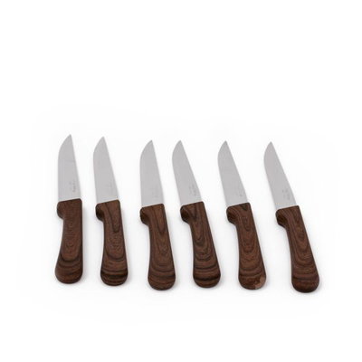Al Saif Gallery Steel Knife Set, 6 Pieces - Brown product image 2
