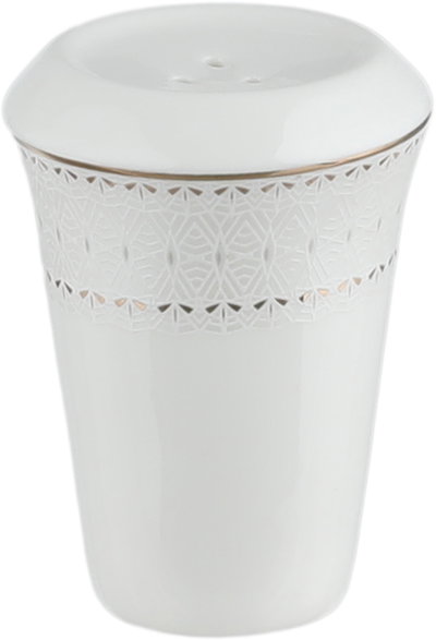 طقم تقديم سفرة بورسلان السيف غاليري، 166 قطعة، نقش فضي - أبيض product image 10