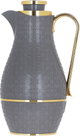 طقم ترامس حصة السيف غاليري، 1 / 1لتر، 2 حبة، حافظة داخلية زجاج حراري - رمادي غامق product image 3