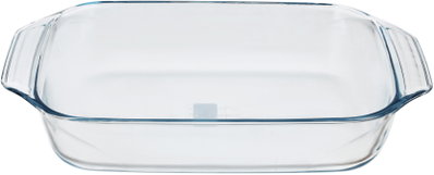 Pyrex glass tray set, 2 pieces, 3/4 liter - clear product image 4