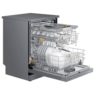 غسالة صحون سامسونج، 14 مكان، 9 برامج، DW60BG850FSLYL - فضي product image 6
