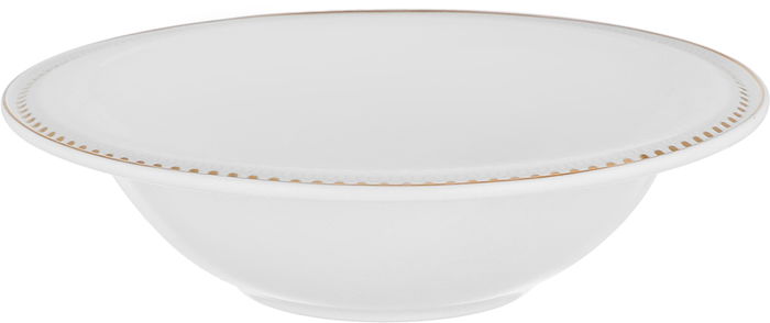 Alsaif Gallery Porcelain Dinner Set, 166 Pieces, Gold-White Rim product image 14