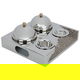 Al Saif Gallery Steel Serving Set, 32 x 29 x 13 cm, Base, 5 Pieces - Silver product image 2