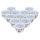 Al Saif Gallery Arabic coffee cups set, 12 pieces - white product image 2