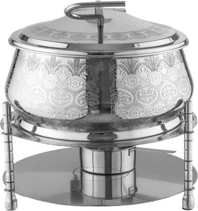 Al Saif Gallery Stainless Steel Food Warmer, 5 Liters - Silver product image 1