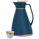 ترمس شيفون زجاج جلوري، 1 لتر - ازرق product image 1