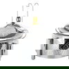Double Pot Food Warmer with Embossed Lid 8000ml - Silver product image 2
