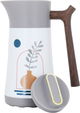 Al Saif Gallery thermos, 0.35 liters, steel inner container, steel outer shell - white grey product image 3