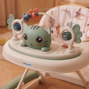 Fun Moment Baby Walker, 2 in 1, Converts to Rocker, Foldable - Multicolor product image 2