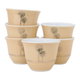 طقم فناجين قهوة السيف غاليري، بورسلان، 12 قطعة - بيج product image 2