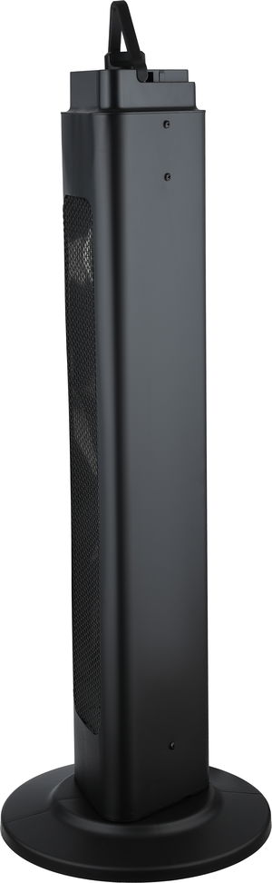Edison T01-G12Y Vertical Electric Heater, 1200W, 4 Pipes, Control Switch, 4 Temperature Levels, - Black product image 2