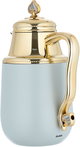 Al Saif Gallery Fatima thermos set, 1/0.7 liter, 2 pieces, thermal glass inner container, steel outer shell - light gray product image 7