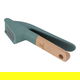 Alsaif Gallery Silicone Garlic Press, Wooden Handle - Green product image 1