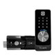 Smart door lock, equipped with fingerprint - black product image 3