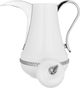 Al Saif Gallery Nouf thermos set, 0.7 / 1 liter, 2 pieces, thermal glass inner container, stainless steel outer shell - silver white product image 5