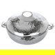 حافظة طعام استيل اوريك، 10 لتر، منقوش - فضي product image 2