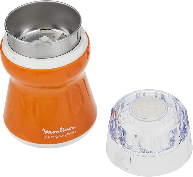 Moulinex Ar110O27 Coffee Grinder, 180W, 50G - Orange product image 1