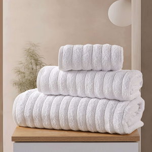  منشفة قطن، 1 قطعة ، 170 × 90 سم - ابيض product image