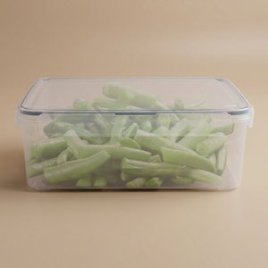 حافظة طعام بلاستيك السيف غاليري، 4300 مل، مستطيل - شفاف product image
