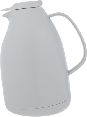 ترمس بطريق اليجانس، 1.5 لتر، حافظة داخلية زجاج حراري، غطاء ضغاط - رمادي فاتح product image 2