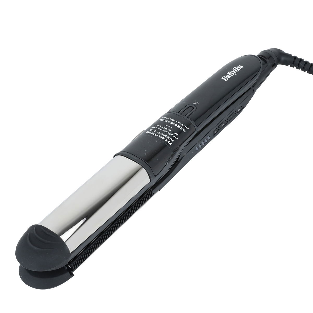 Babyliss hair straightener, steam technology, diamond ceramic 39 mm, 150 - 320 degrees - black product image 6