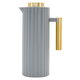 Timeless Rawaa Thermos, 1 liter, glass inner container, plastic outer shell - gray product image 1
