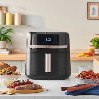 Russell Hobbs 27630 Air Fryer, 1800W, 8.3L, 9 Programs, Digital Display - Black product image 6