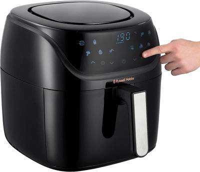Russell Hobbs 27170 Air Fryer, 1350W, 10 Functions, 8L, Digital Display - Black product image 2