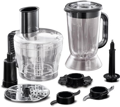 Russell Hobbs 24732 Desire Food Processor, 600W, 1.5L, 2 Speeds - Black Transparent product image 2