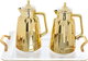 Al Saif Gallery Lamia thermos set with Tofreya , glass inner container, plastic outer shell - gold product image 2