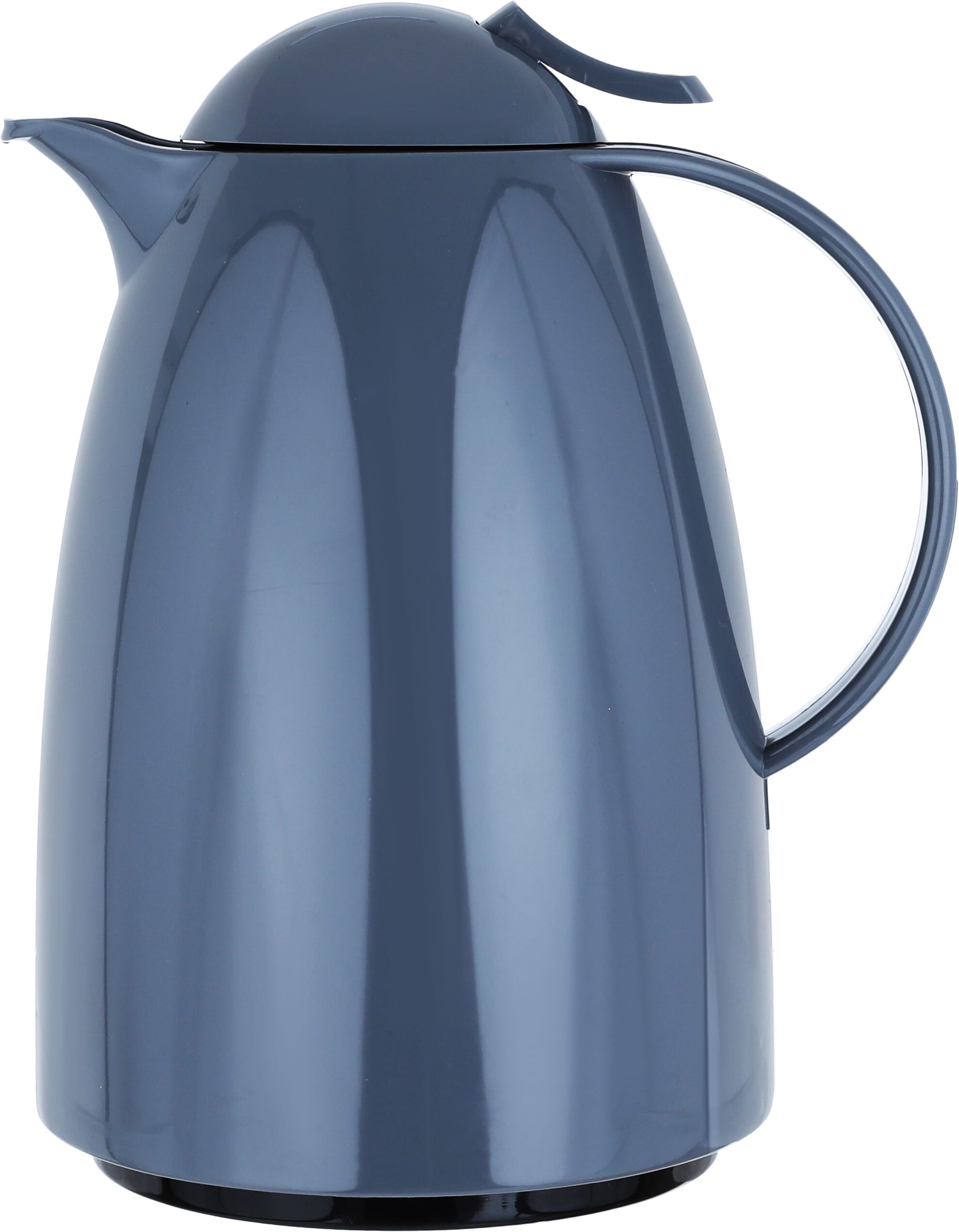 Deepa thermos, 1 liter, thermal glass inner shell, plastic outer shell - dark grey product image