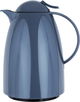 Deepa thermos, 1 liter, thermal glass inner shell, plastic outer shell - dark grey product image 1