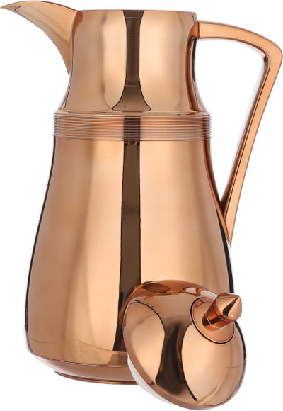 طقم ترامس نجد السيف غاليري، حافظة داخلية زجاج، قطعتين، 1/1 لتر - نحاسي product image 6
