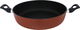 TVS Teflon pot with glass lid, 32 cm, - brown product image 2