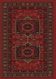 سجاده بشاير شكل مستطيل، 1×2 سم، صنع آلياً - احمر product image 1