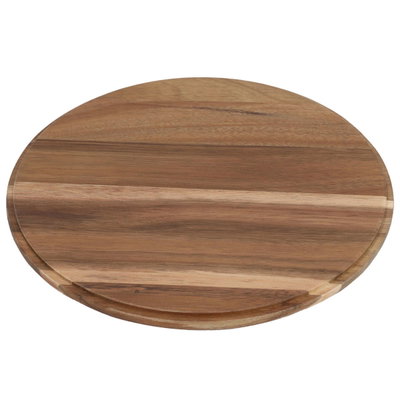صحن كيك خشب السيف غاليري، بغطاء اكريلك، دائري - بني product image 2