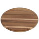 صحن كيك خشب السيف غاليري، بغطاء اكريلك، دائري - بني product image 2