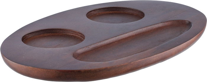 طقم مبخرة خشب السيف غاليري، 31×20×2 سم، 4 قطع - بني خشبي product image 3
