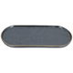 Al Saif Gallery porcelain serving board, 27 cm, oval, with gold-black font product image 1