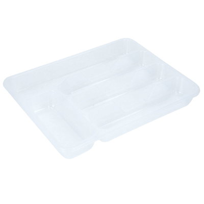 استاند ملاعق وسكاكين سيلكون السيف غاليري، 5 خانات - شفاف product image 2
