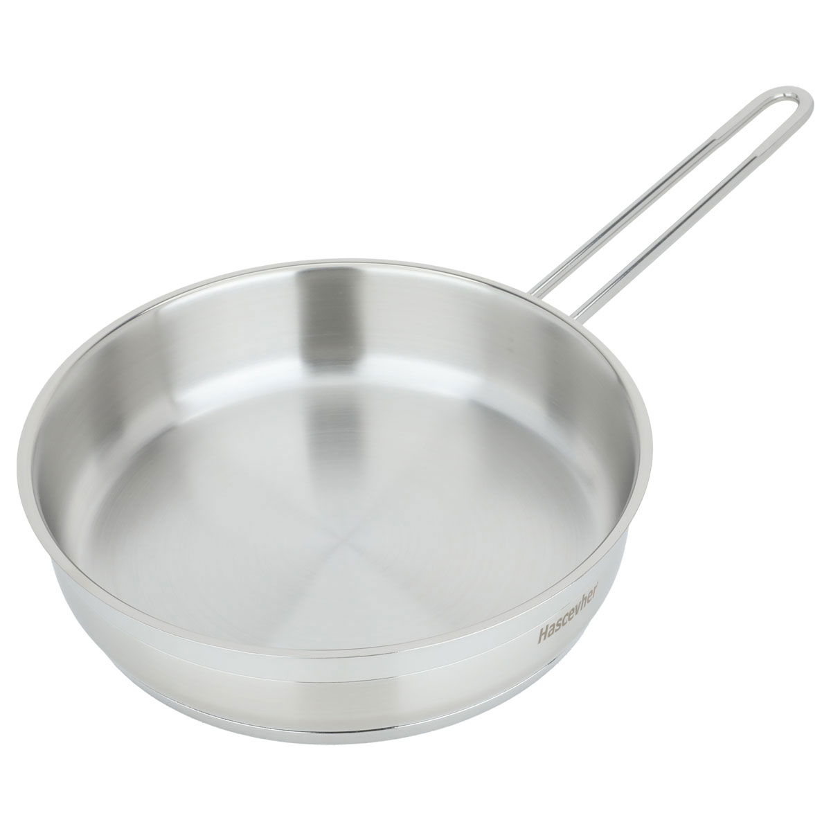 Al Saif Gallery Steel Frying Pan, 24 x 0.6 cm - Silver product image 2