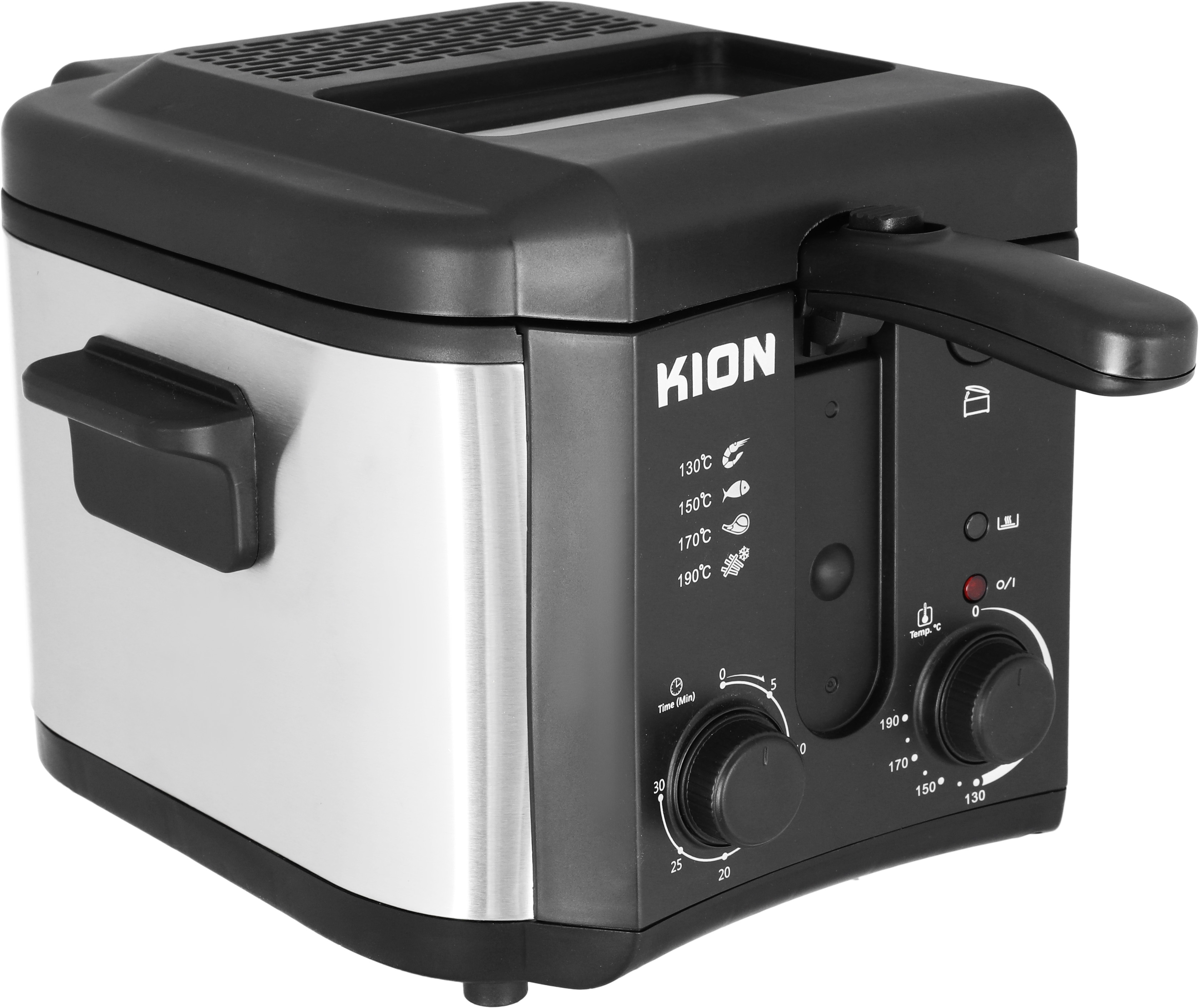 Keon Tefal Electric Oil Fryer, 1600-1850 Watt, 2.5 Liters - Black Silver product image 2