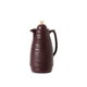 Al Saif Gallery Royal 5 thermos, 0.5 liters, thermal glass inner container, plastic outer shell - burgundy product image 1
