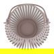 حامل شموع استيل شكل قفص طيور السيف غاليري، 20×12×30 سم - بينك product image 3