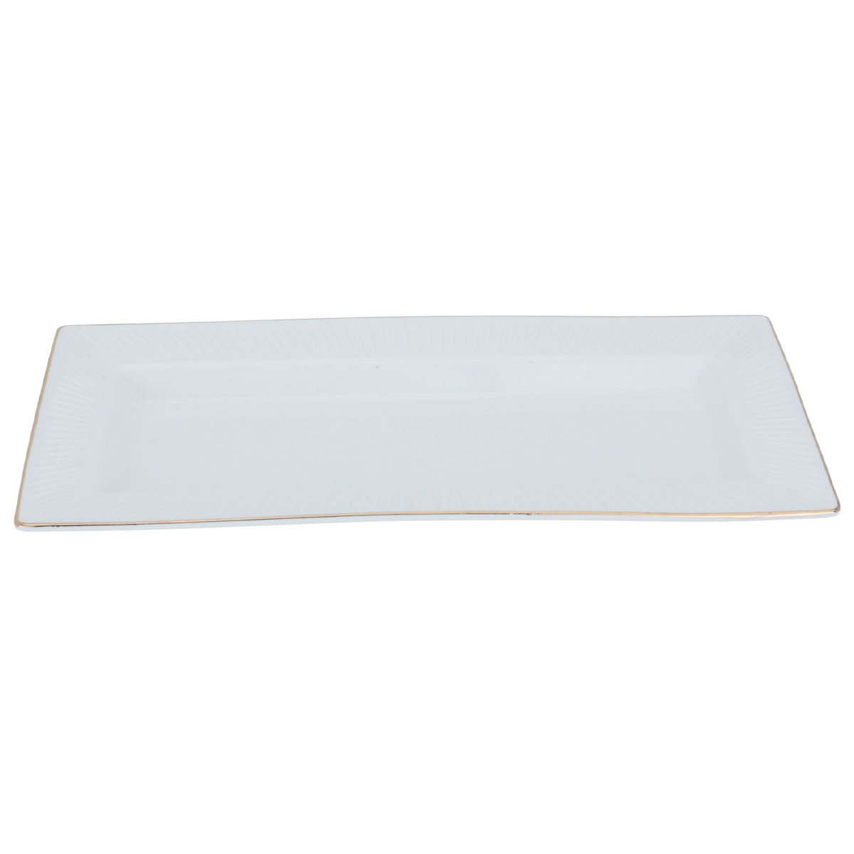 Al Saif Gallery Porcelain Serving Plate, 29X14X2.5 Cm - White product image