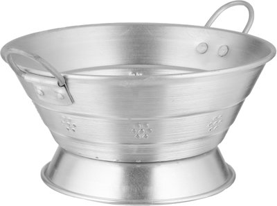 مصفى ابوتاج المومنيوم سيف بلص، 13 سم، يدين، قاعدة - فضي product image 3