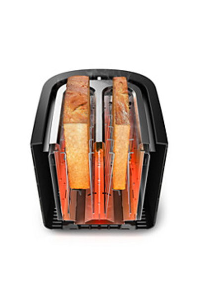 حماصة خبز فليبس سيريس 5000، 950 واط، شريحتين، 8 اعدادت، HD2650/31 - اسود product image 3