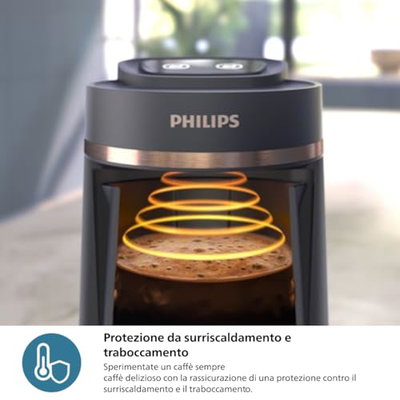 Philips HDA150/60 Coffee Maker, 735W, 4 Cups - Black product image 4