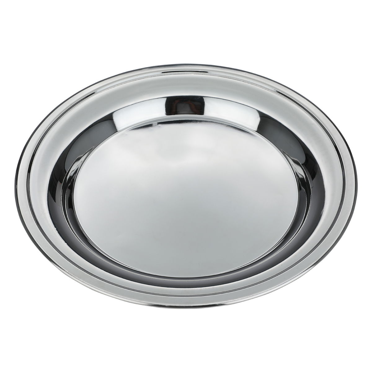 Steel Al Saif Gallery, 35 cm, round - silver product image